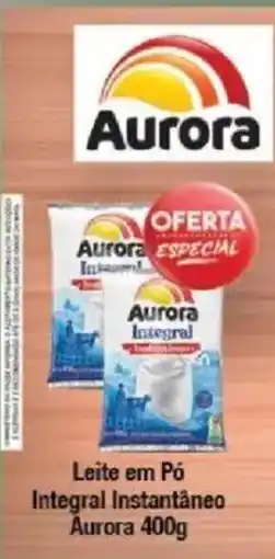 Supermercados Unidos Leite em pó integral instantâneo aurora oferta