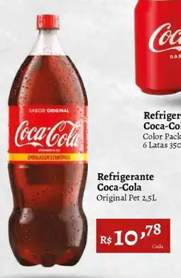 Novo Atacarejo Refrigerante coca cola original oferta