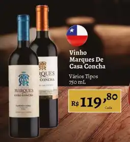 Novo Atacarejo Vinho Marques De Casa Concha oferta
