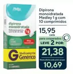 Drogaria Coop Dipirona monoidratada oferta
