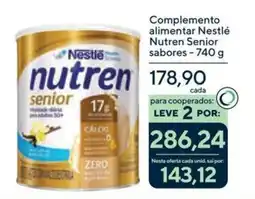 Drogaria Coop Complemento alimentar Nestlé Nutren Senior sabores oferta