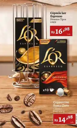 Novo Atacarejo Cápsula lor espresso diversos tipos oferta
