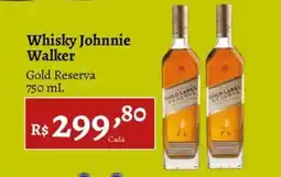 Novo Atacarejo Whisky Johnnie Walker Gold Reserva oferta