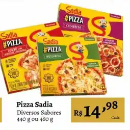 Novo Atacarejo Pizza sadia diversos sabores oferta
