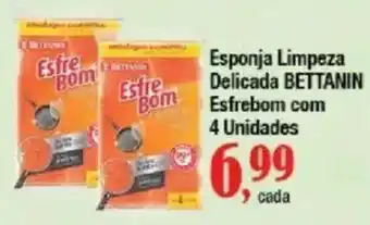 Supermercados Unidos Esponja Limpeza Delicada Bettanin oferta