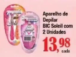 Supermercados Unidos Aparelho de Depilar BIC Soleil oferta