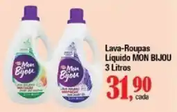 Supermercados Unidos Lava-Roupas Líquido Mon Bijou oferta