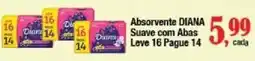 Supermercados Unidos Absorvente diana suave com abas oferta