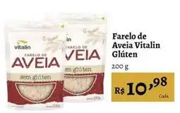 Novo Atacarejo Farelo de Aveia Vitalin Glúten oferta