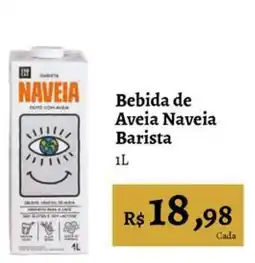 Novo Atacarejo Bebida de Aveia Naveia Barista oferta