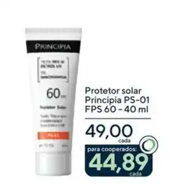 Drogaria Coop Protetor solar Principia PS-01 oferta