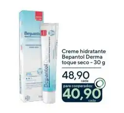 Drogaria Coop Creme hidratante Bepantol Derma toque seco oferta