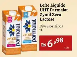 Novo Atacarejo Leite Líquido UHT Parmalat Zymil Zero Lactose oferta