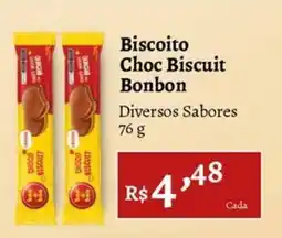 Novo Atacarejo Biscoito Choc Biscuit Bonbon oferta