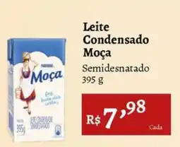 Novo Atacarejo Leite condensado moça semidesnatado oferta