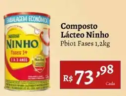 Novo Atacarejo Composto Lácteo Ninho oferta