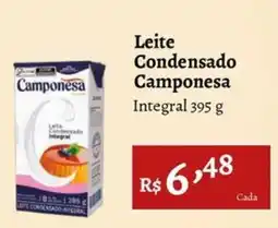 Novo Atacarejo Leite condensado camponesa integral oferta