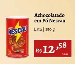 Novo Atacarejo Achocolatado em Pó Nescau oferta