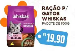 Villefort Atacadista Ração p/ gatos whiskas oferta
