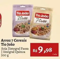 Novo Atacarejo Arroz 7 Cereais Tio João oferta