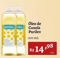 Novo Atacarejo Óleo de canola purilev oferta