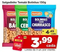 Rede Vivo Salgadinho temabi bolinhas oferta