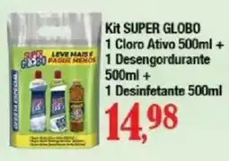 Supermercados Unidos Kit super globo oferta