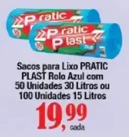 Supermercados Unidos Sacos para Lixo PRATIC PLAST oferta