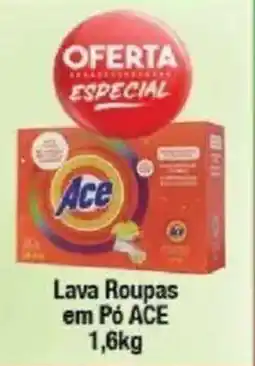 Supermercados Unidos Lava roupas em pó ace oferta