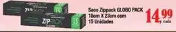 Supermercados Unidos Saco zippack globo pack oferta