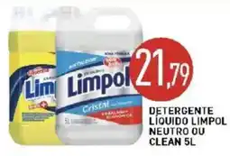 Calvo Atacadista Detergente liquido limp pol neutro ou clean oferta