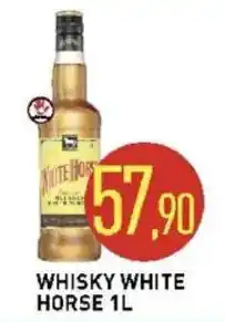Calvo Atacadista Whisky white horse 1l oferta