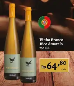 Novo Atacarejo Vinho Branco Bico Amarelo oferta