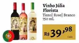Novo Atacarejo Vinho Júlia Florista oferta