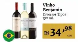Novo Atacarejo Vinho benjamin diversos tipos oferta