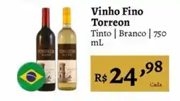 Novo Atacarejo Vinho Fino Torreon oferta