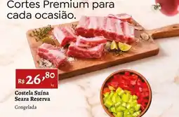 Novo Atacarejo Costela suína seara reserva congelada oferta