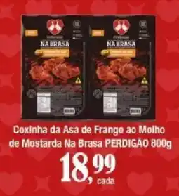 Supermercados Unidos Coxinha da Asa de Frango ao Molho de Mostarda Na Brasa oferta