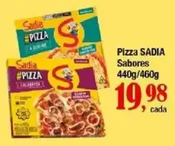 Supermercados Unidos Pizza sadia sabores oferta