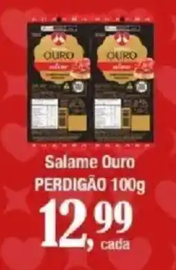 Supermercados Unidos Salame Ouro oferta