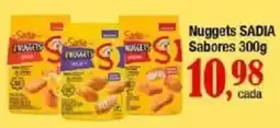 Supermercados Unidos Nuggets sadia sabores oferta