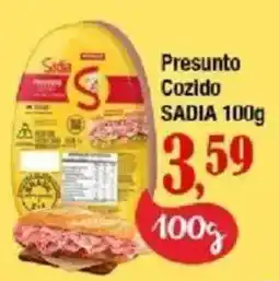 Supermercados Unidos Presunto cozido sadia oferta