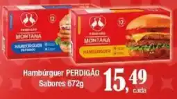 Supermercados Unidos Hambúrguer perdigão oferta