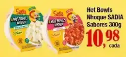 Supermercados Unidos Hot Bowls Nhoque SADIA oferta