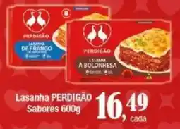 Supermercados Unidos Lasanha perdigão sabores oferta