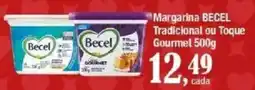 Supermercados Unidos Margarina becel tradicional ou toque gourmet oferta