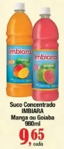 Supermercados Unidos Suco Concentrado Imbiara Manga ou Goiaba oferta
