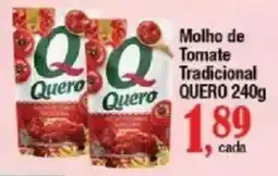 Supermercados Unidos molho de tomate tradicional quero oferta