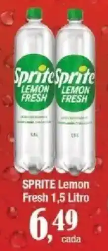 Supermercados Unidos Sprite Lemon Fresh oferta