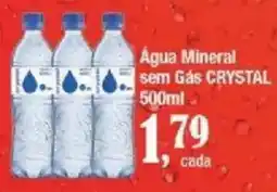 Supermercados Unidos Água Mineral sem Gás Crystal oferta